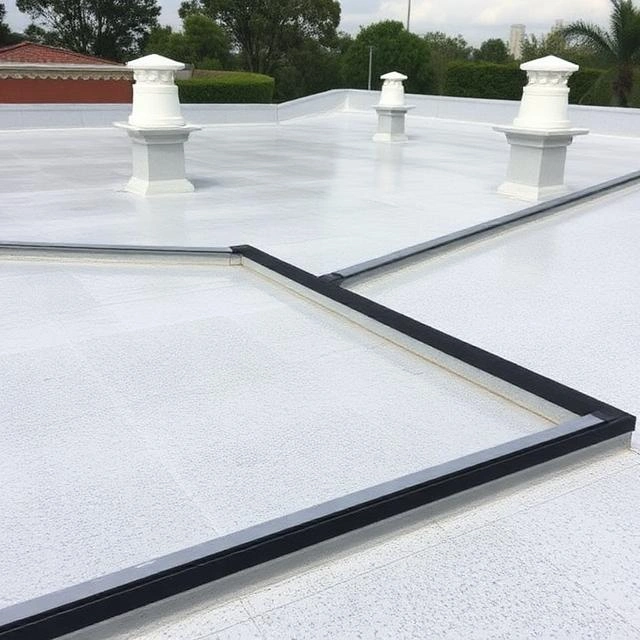 Commercial property protected with professional waterproofing systems to prevent structural water damage