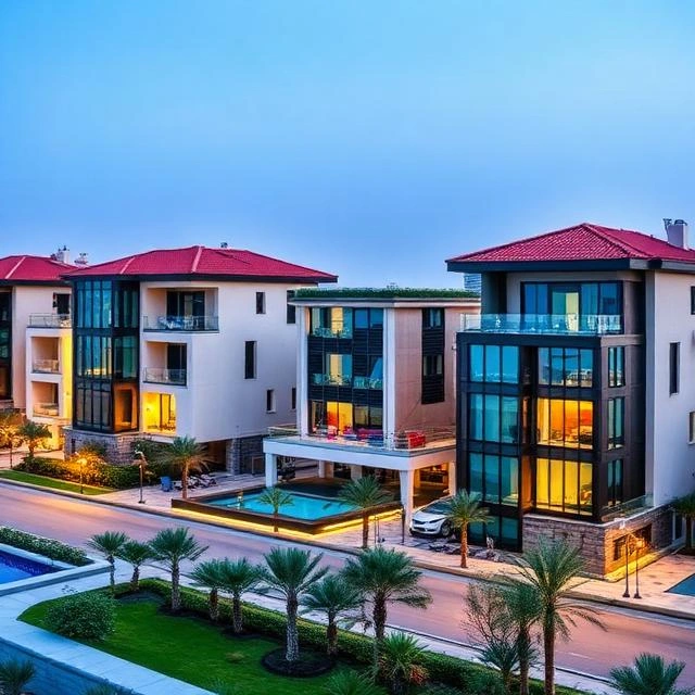 Waterproofing specialists applying protective coating to a commercial building structure in Dubai