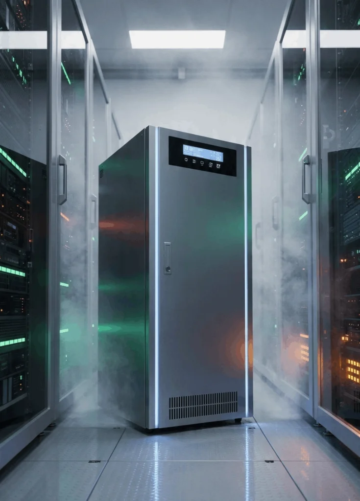 Computer room air conditioning system installed in a data centre