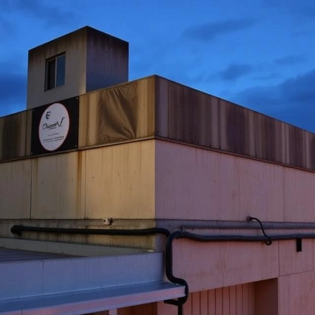 Roof waterproofing membrane showing UV damage and surface cracks caused by prolonged exposure to Dubai's extreme sunlight