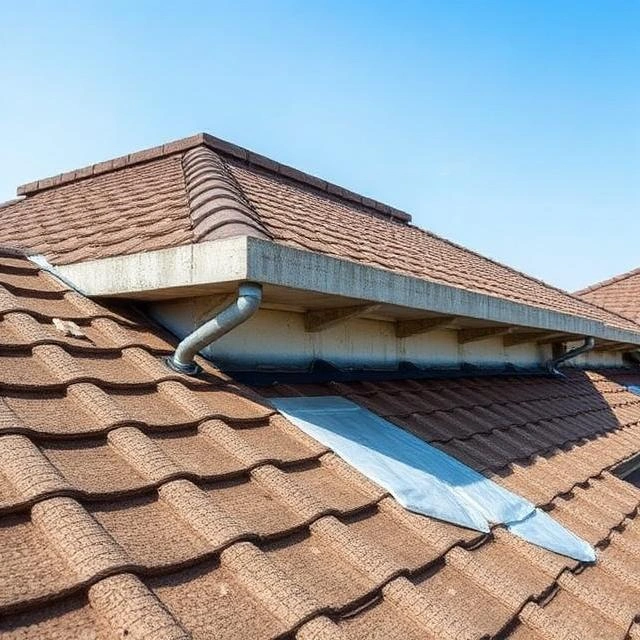 Professional roof inspection in Dubai checking cracks, waterproof membrane damage, and water leakage issues