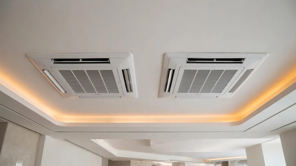 Smart HVAC system improving cooling efficiency in Business Bay Dubai