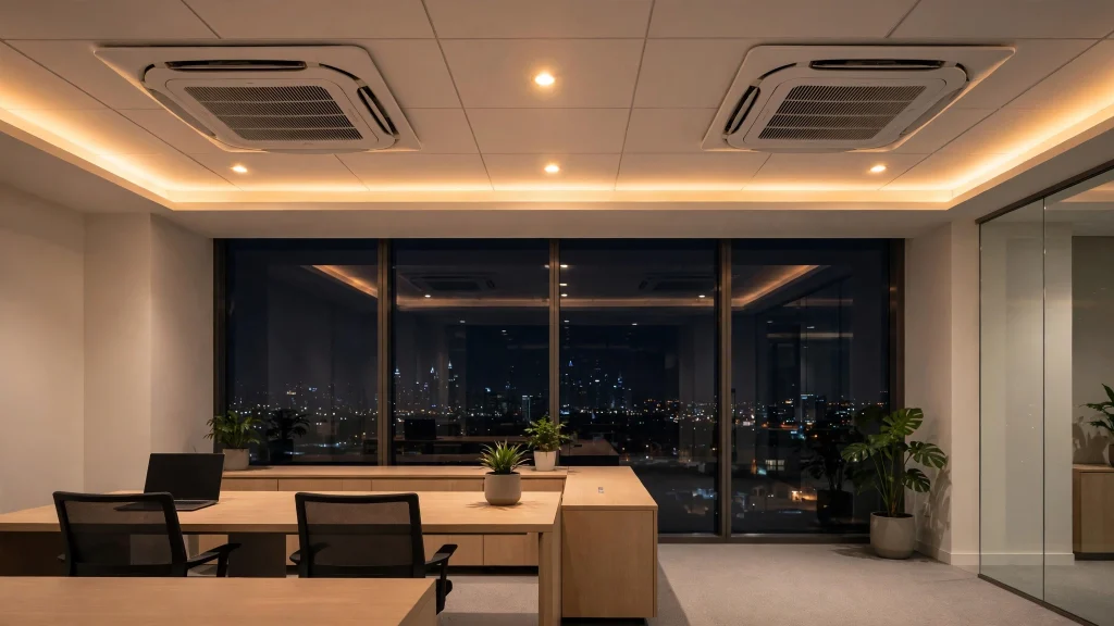 Smart ventilation system improving indoor air quality in Dubai buildings