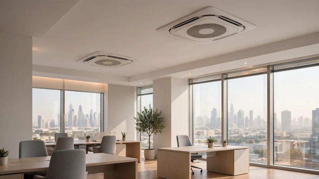 Commercial HVAC automation technology for UAE office towers