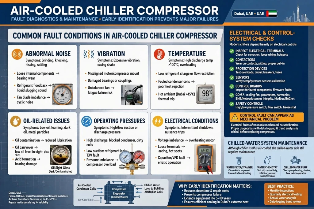 Air-cooled chiller condenser coil cleaning