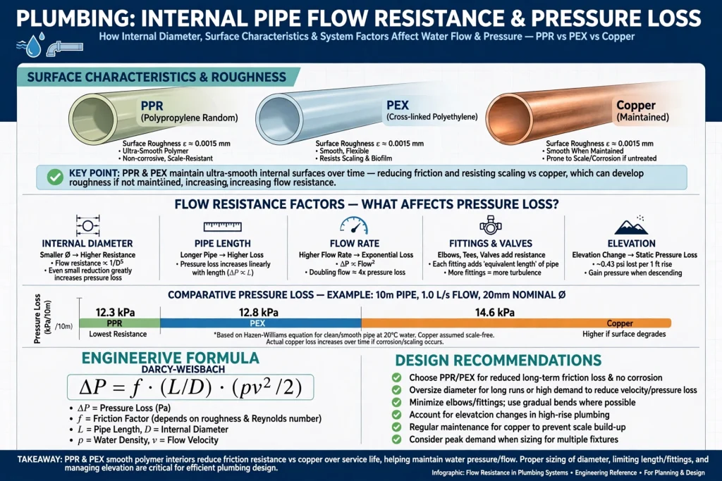 PPR plumbing system for residential building water supply