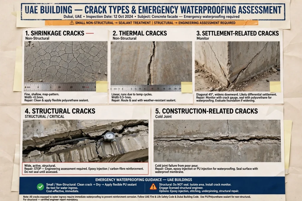 Balcony waterproofing repair preventing water penetration in Dubai