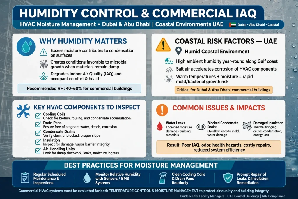 Air quality management in commercial buildings