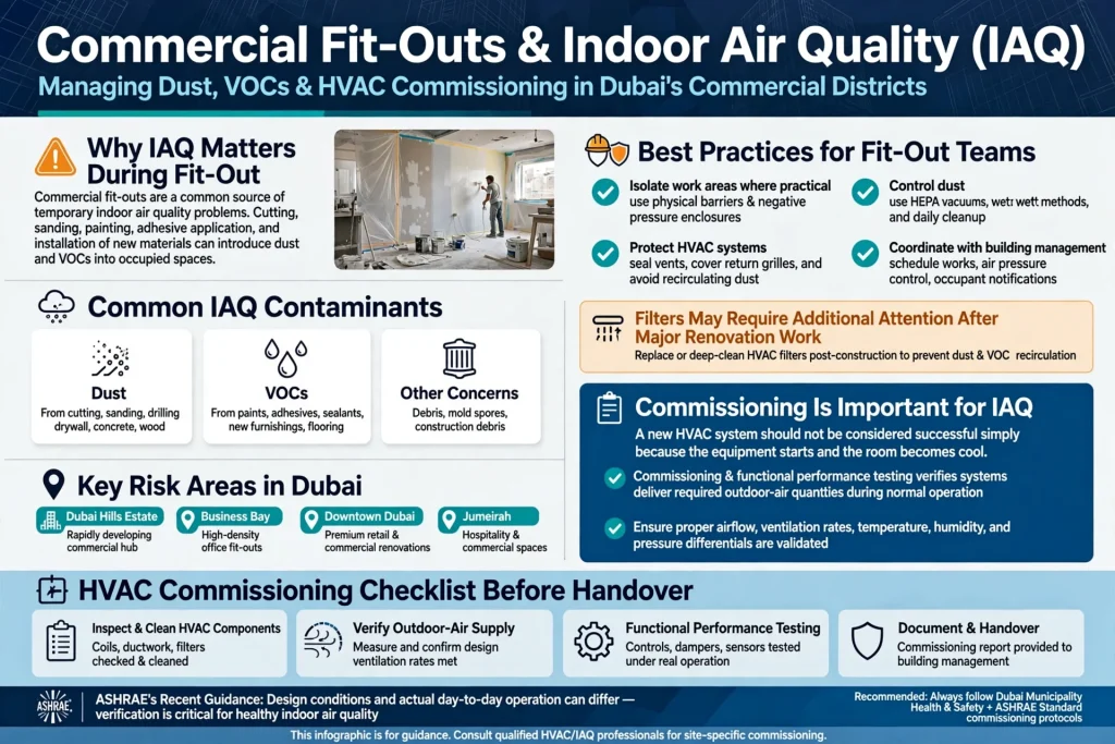 Commercial building air filtration system
