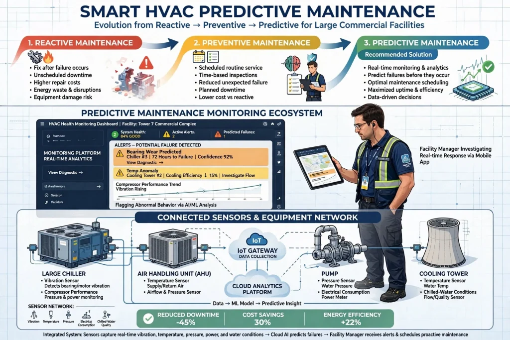 Modern building management system for HVAC automation