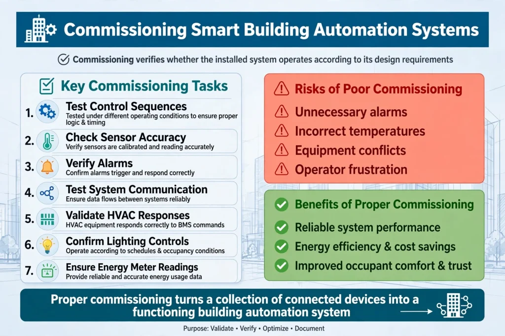 Automated lighting controls in a modern UAE office