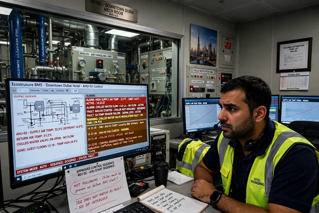 BACnet communication connecting compatible HVAC controllers and building automation equipment